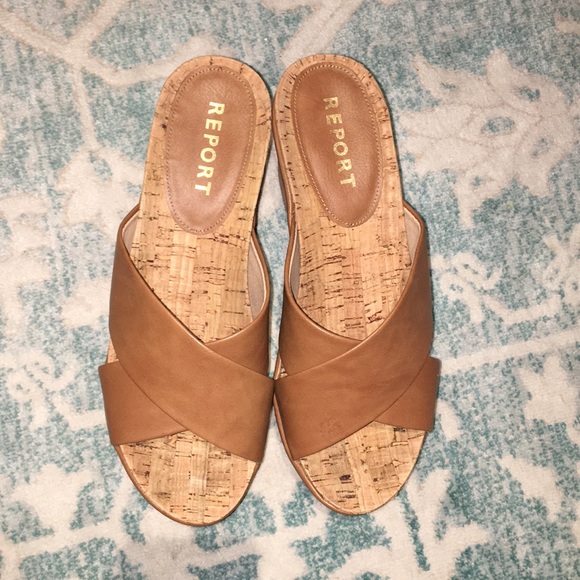 Report Shoes - Report slide wedges